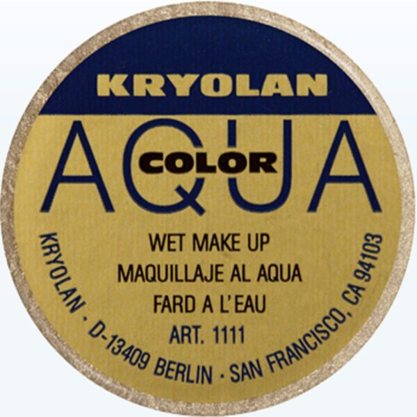 Aquacolor Kryolan Gold Metallic - 8 ml