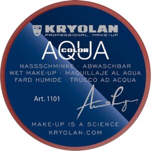 Aquacolor Kryolan Rosso 080 - 8 ml