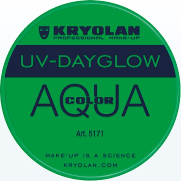 Aquacolor Kryolan UV Verde - 8 ml