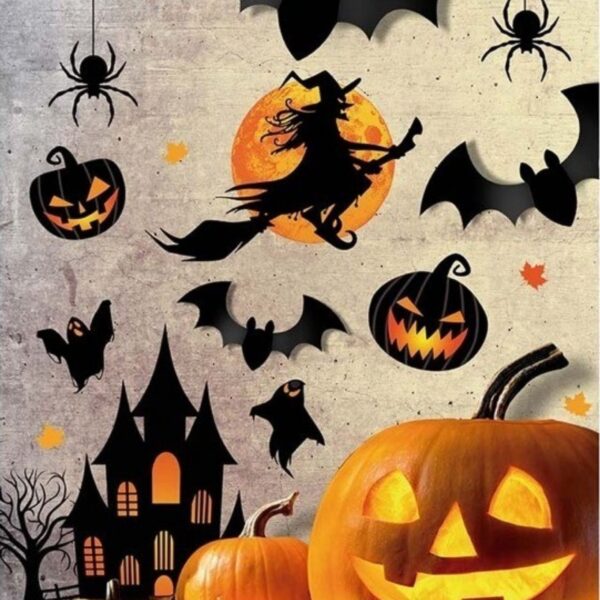Poster Adesivo da Parete, Halloween