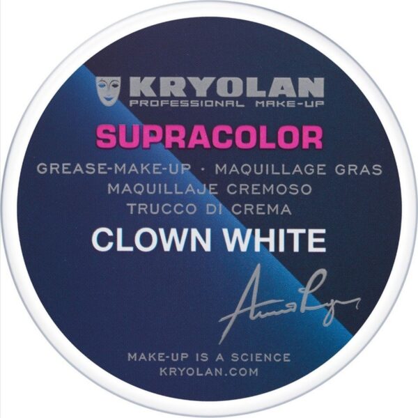 Supracolor Kryolan Clown White – 80 gr