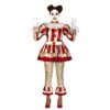 Costume pagliaccio horror donna