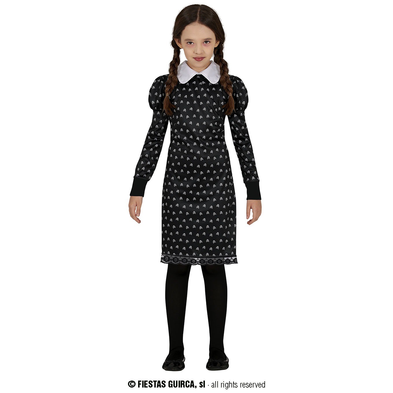 Vestito carnevale mercoledì addams bambina hotsell