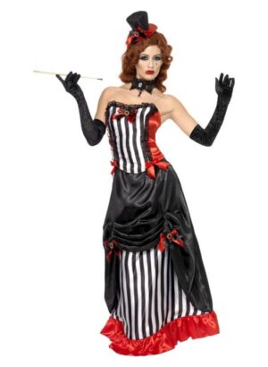 Costume Burlesque vamp donna