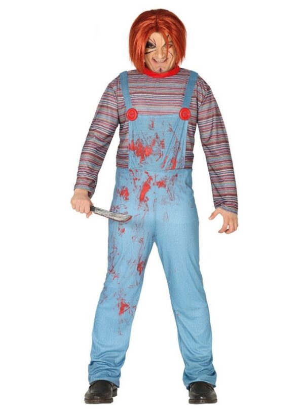 Costume Chucky “La Bambola Assassina” adulto uomo