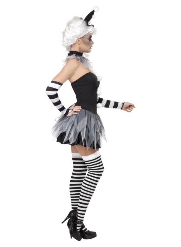 Costume Pierrot Sinister donna adulta