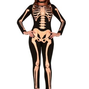 Costume scheletro donna