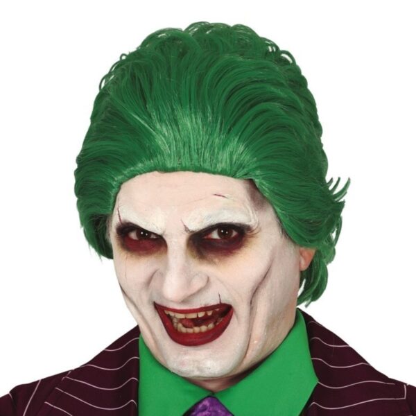 Parrucca "Joker" verde corta