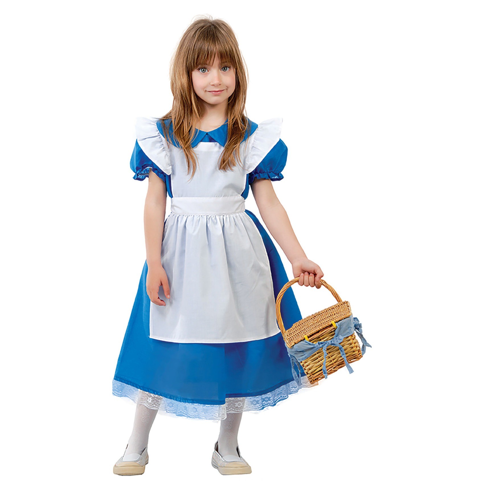 Costume Alice nel Paese delle Meraviglie Bambina: Magia e