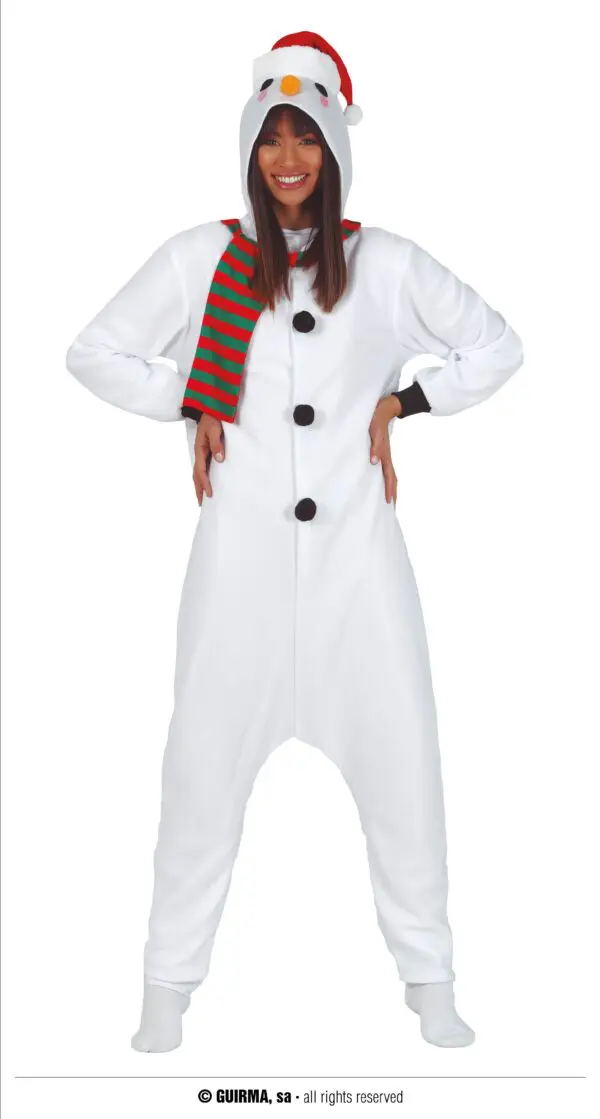 Costume da pupazzo di clearance neve adulto