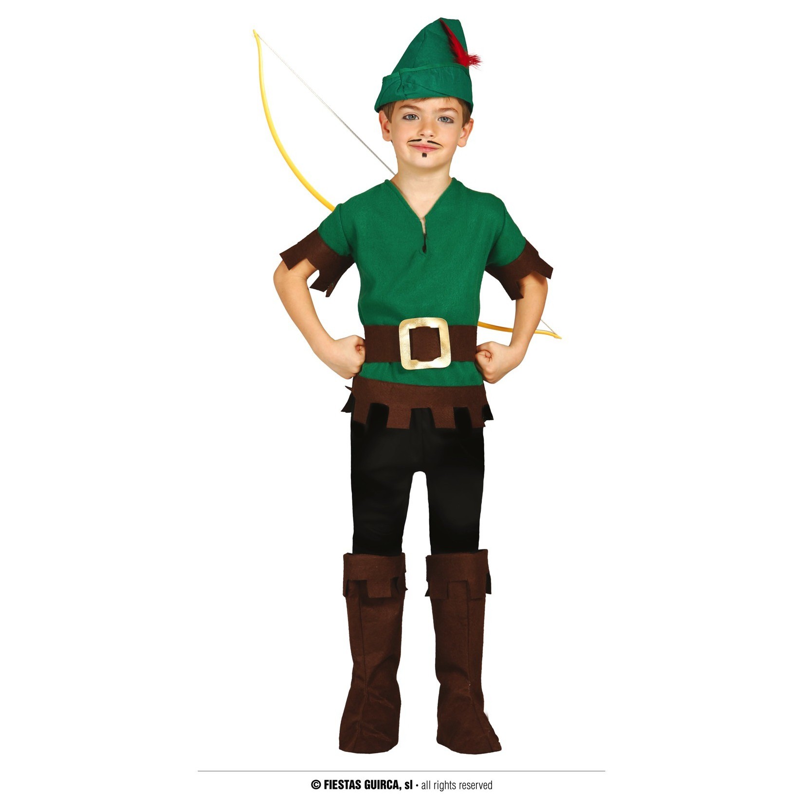 Costume Peter Pan/Robin Hood Bambino vivi la tua avventura