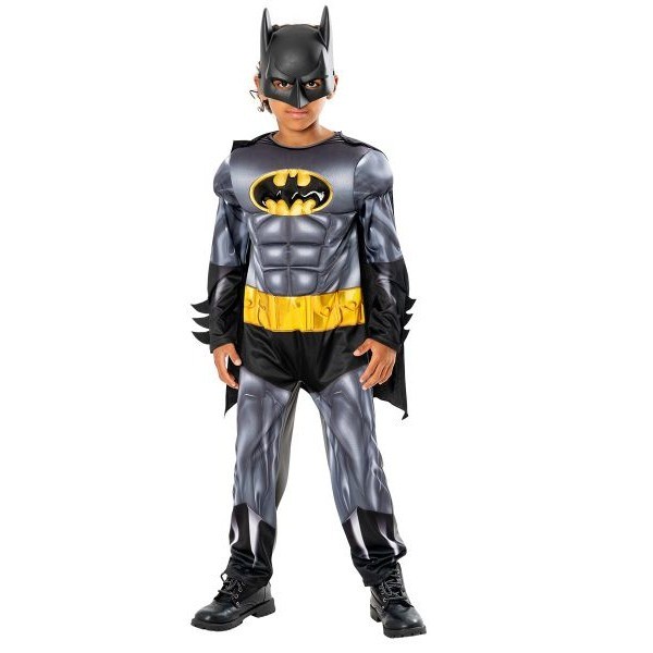 Costume Batman Deluxe per Bambino per avventure Eroiche
