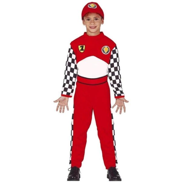 Costume pilota Formula Uno bambino