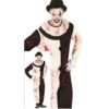Costume Clown Pierrot Horror adulto - immagine 3