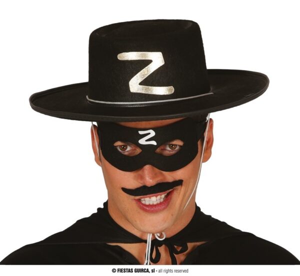 Mascherina Zorro bandito