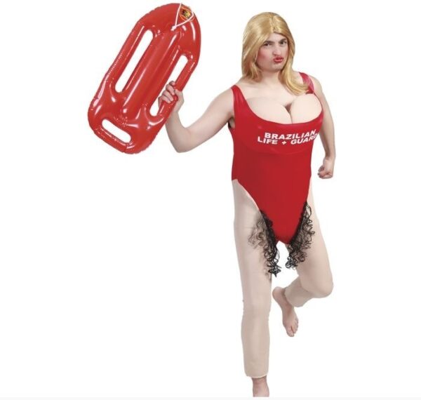 Costume Baywatch Pamela Anderson uomo