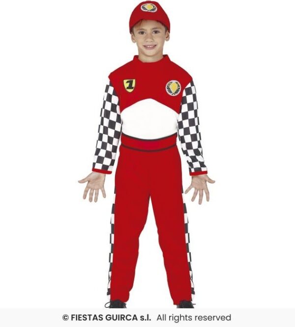 COSTUME  pilota FORMULA 1  bambino