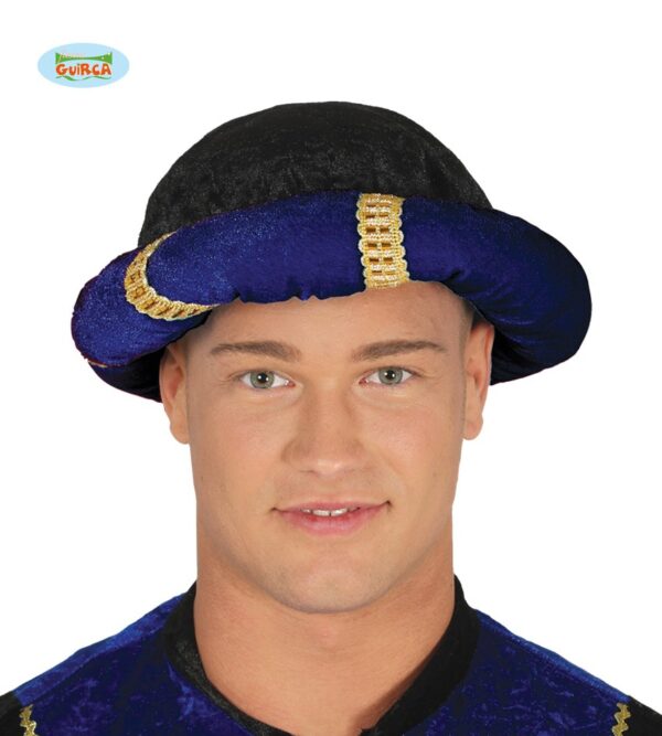 Turbante principe blu