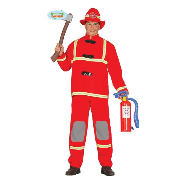 Costume Pompiere vigile del fuoco Fireman adulto