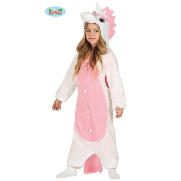 Costume unicorno tutone animale rosa bimba