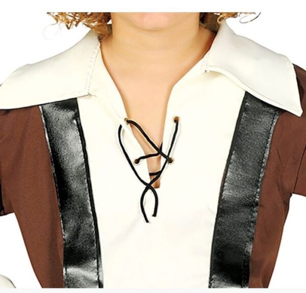 Costume pirata corsaro bambino - immagine 4