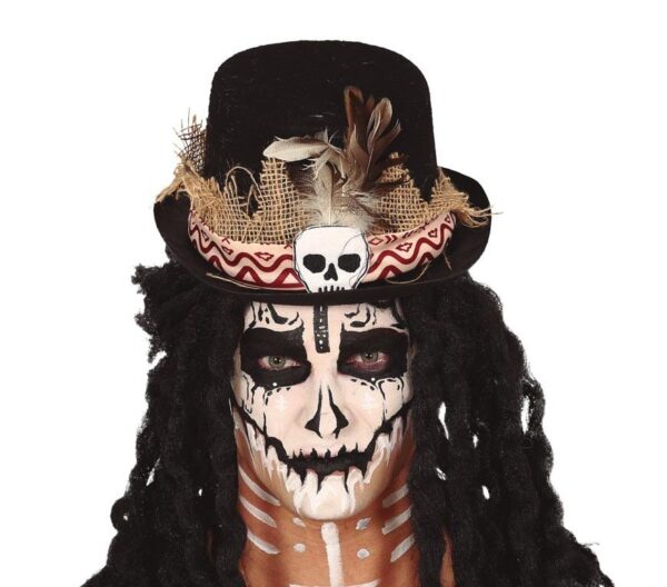 Cilindro Stregone Voodoo in feltro