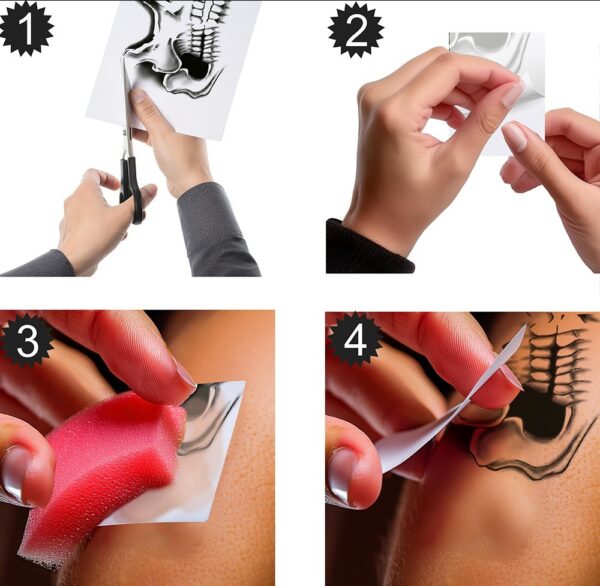 Tatuaggio Scheletro da viso - immagine 3