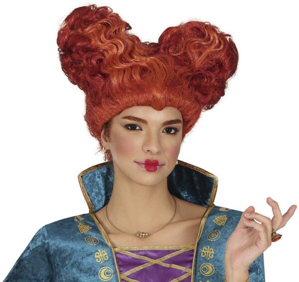 Parrucca Strega Hocus Pocus Winifred Sanderson adulto