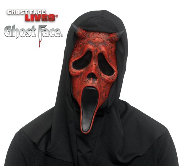 Maschera Diavolo invecchiata Ghostface Scream originale