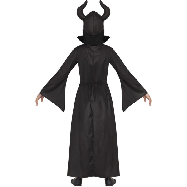 Costume Malefica nero bambina - immagine 2