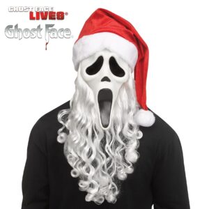 Maschera Ghost Face Scream Babbo Natale