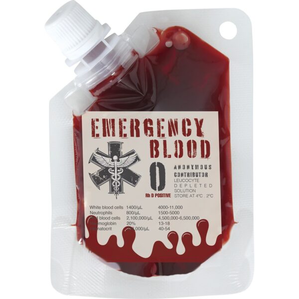 Sacca Sangue scenico 30ml