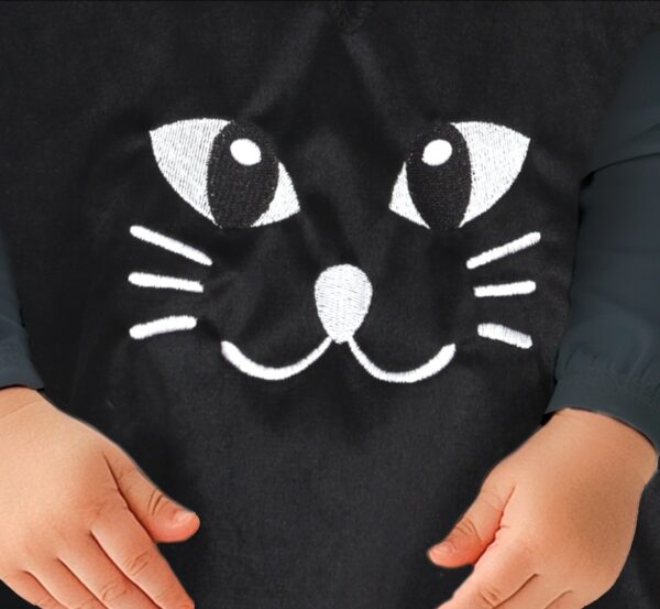 Costume poncho gattino baby - immagine 3