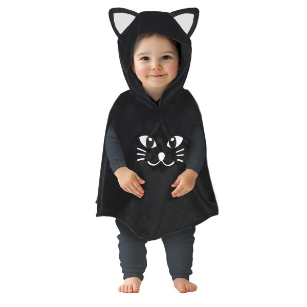 Costume poncho gattino baby