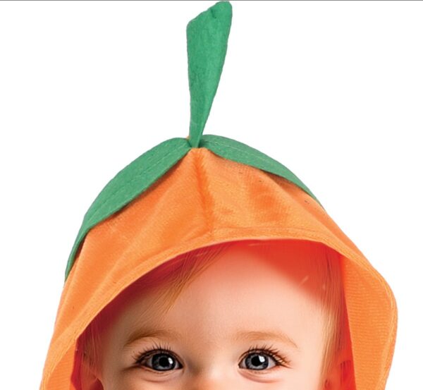 Costume Poncho Zucca Baby - immagine 2