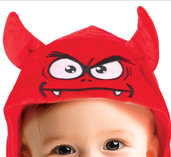 Costume Poncho Diavoletto Baby - immagine 2