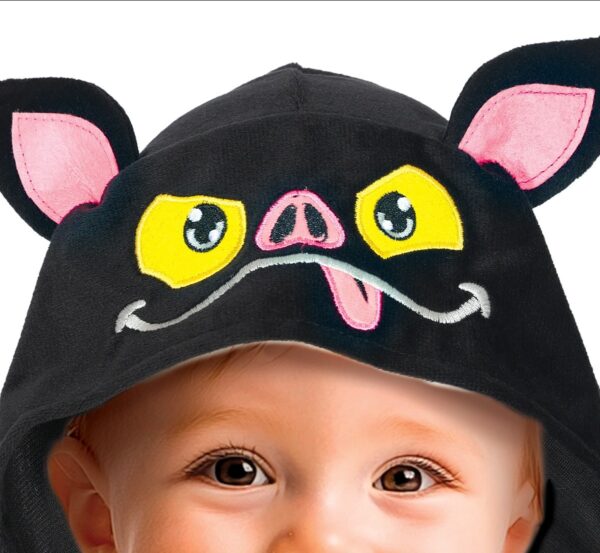 Costume Poncho Pipistrello Baby - immagine 2