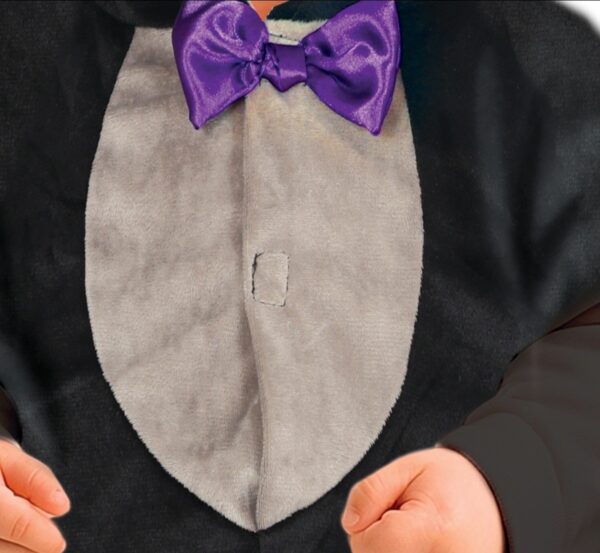 Costume Poncho Pipistrello Baby - immagine 3