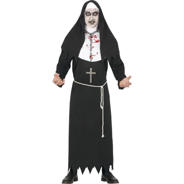 Costume suora horror da Uomo