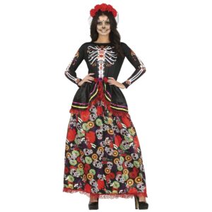 Costume teschio messicano Donna