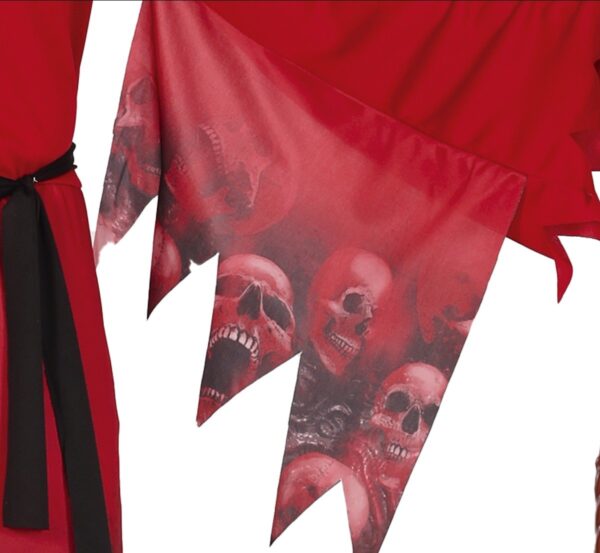 Costume adulto demone osso con teschi adulto - immagine 4