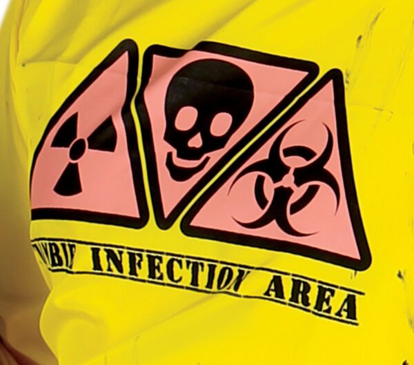 Costume Zombie Radioattivo Biohazard - immagine 4