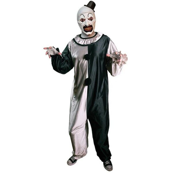 Costume Terrifier Art il clown adulto originale