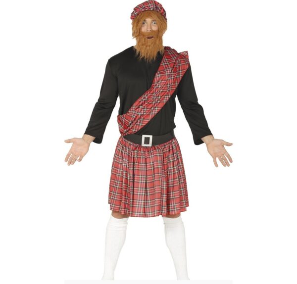 Costume Scozzese Kilt con sorpresa adulto - immagine 3