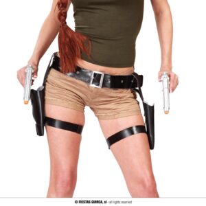 Set Cintura con fondine cosciale e pistole
