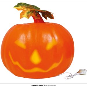 Zucca con luci e suoni
