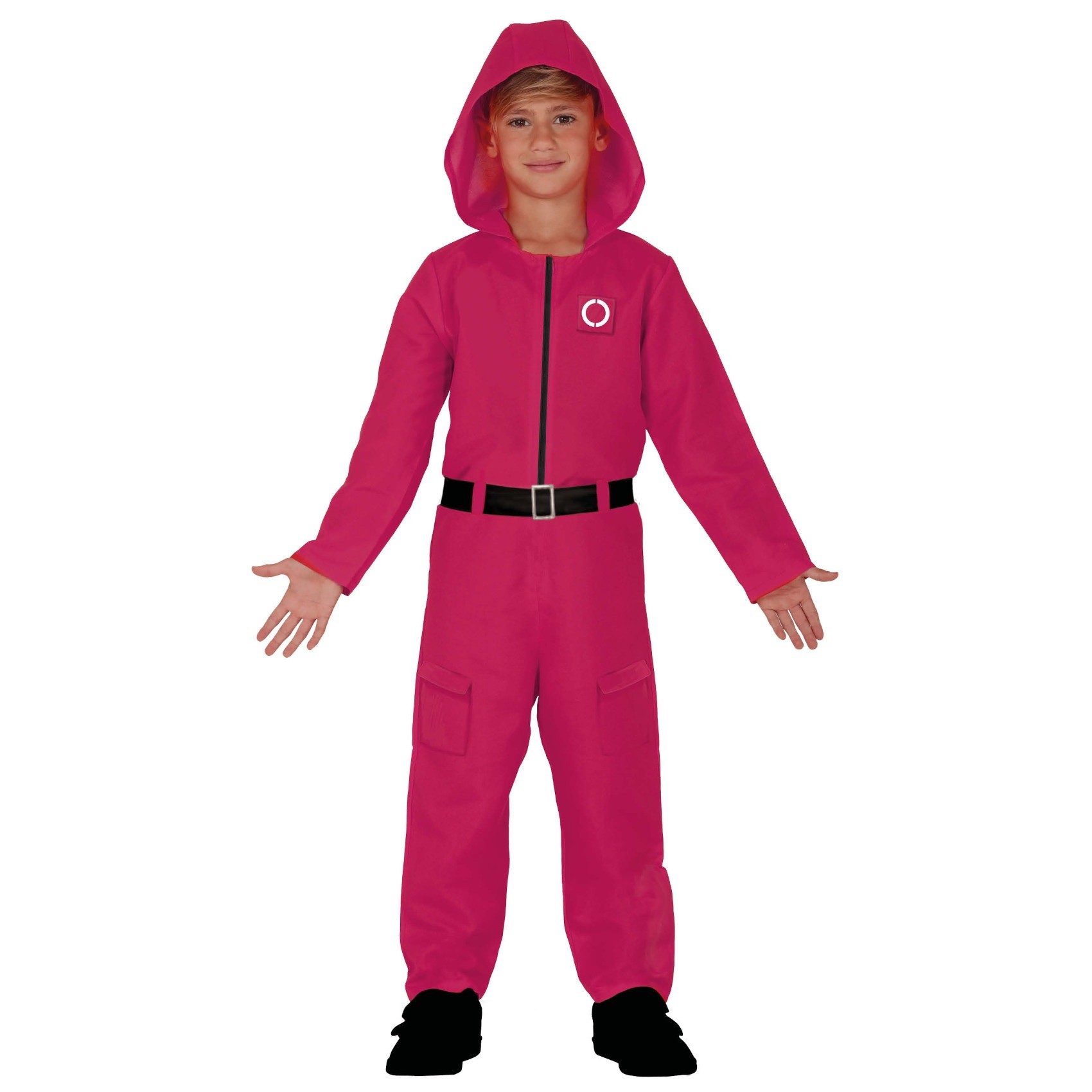 Costume Guardia Squid Game unisex bambino