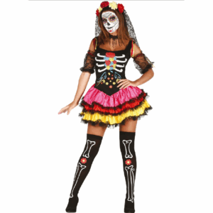 Costume Teschio Messicano con tutu Donna