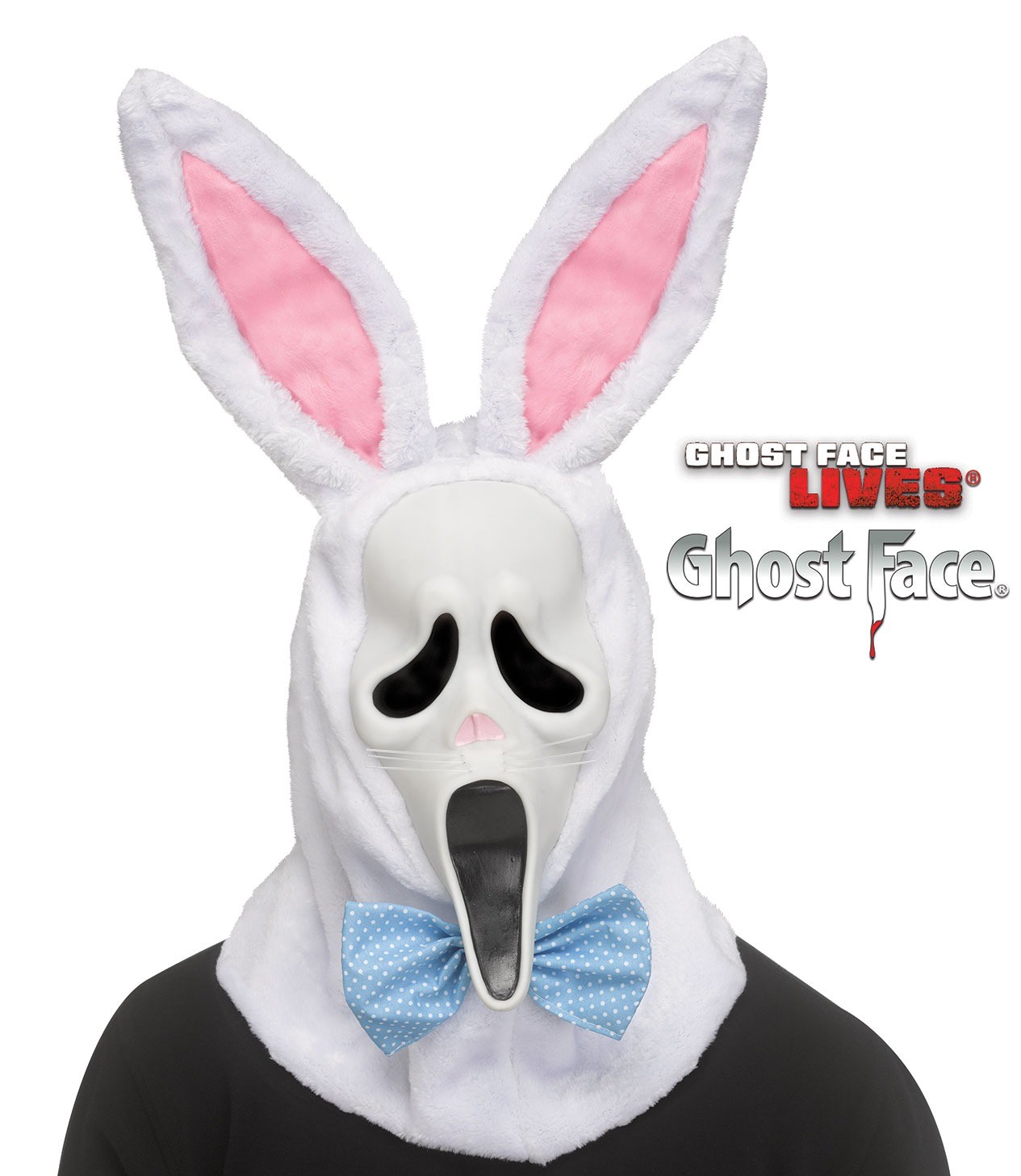 Maschera Coniglio bianco pasquale Ghostface scream originale