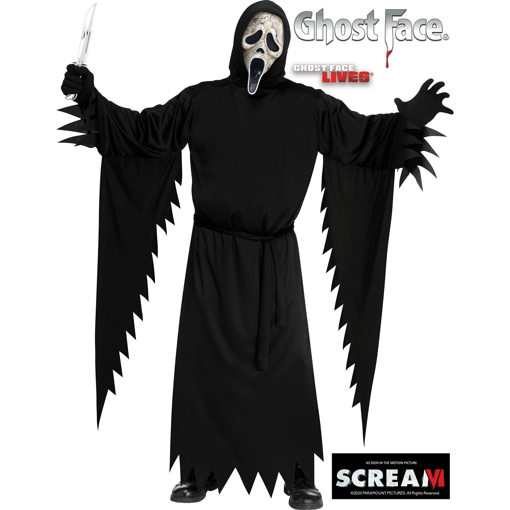 Costume Ghost Face Scream VI originale Adulto